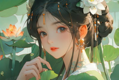 淡雅唯美古风美人图,古韵美人风华绝代